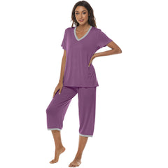 YIRUIYA Women's lightweight, loose and comfortable pajama set