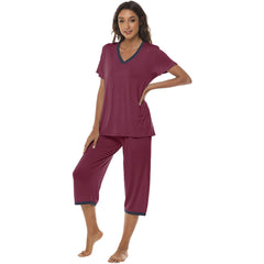 YIRUIYA Women's lightweight, loose and comfortable pajama set