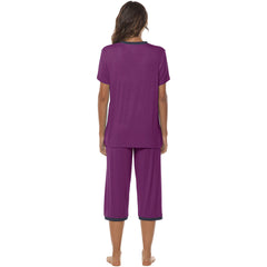 YIRUIYA Women's lightweight, loose and comfortable pajama set