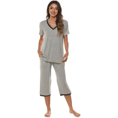 YIRUIYA Women's lightweight, loose and comfortable pajama set