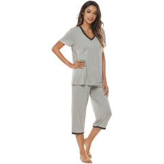 YIRUIYA Women's lightweight, loose and comfortable pajama set