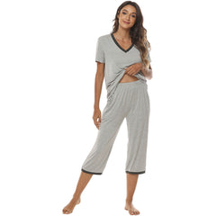 YIRUIYA Women's lightweight, loose and comfortable pajama set