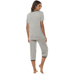 YIRUIYA Women's lightweight, loose and comfortable pajama set