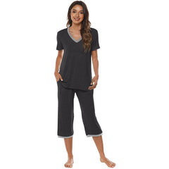 YIRUIYA Women's lightweight, loose and comfortable pajama set