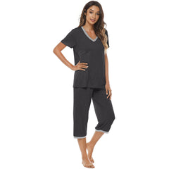 YIRUIYA Women's lightweight, loose and comfortable pajama set