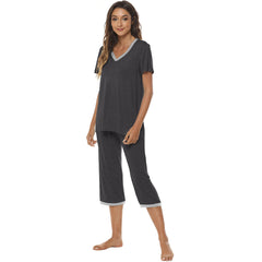 YIRUIYA Women's lightweight, loose and comfortable pajama set