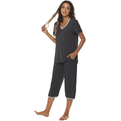 YIRUIYA Women's lightweight, loose and comfortable pajama set