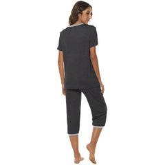 YIRUIYA Women's lightweight, loose and comfortable pajama set