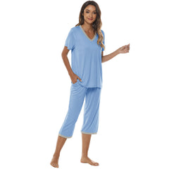 YIRUIYA Women's lightweight, loose and comfortable pajama set