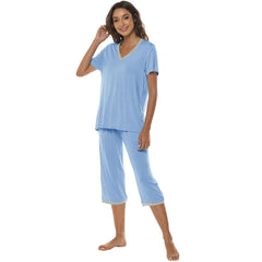 YIRUIYA Women's lightweight, loose and comfortable pajama set