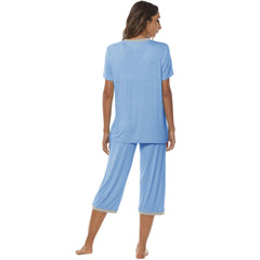 YIRUIYA Women's lightweight, loose and comfortable pajama set