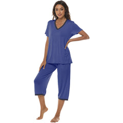 YIRUIYA Women's lightweight, loose and comfortable pajama set