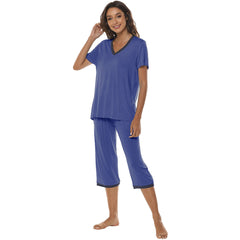 YIRUIYA Women's lightweight, loose and comfortable pajama set