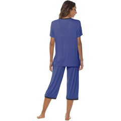 YIRUIYA Women's lightweight, loose and comfortable pajama set