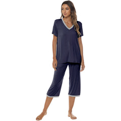 YIRUIYA Women's lightweight, loose and comfortable pajama set