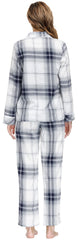 YIRUIYA Women's cotton pajama set plaid pajama set