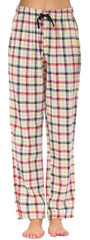 YIRUIYA Women's cotton pajama set plaid pajama set