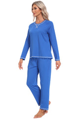 YIRUIYA Women's lightweight casual pajama set with pockets