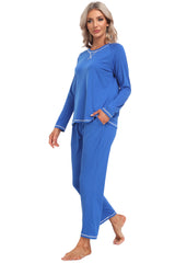 YIRUIYA Women's lightweight casual pajama set with pockets