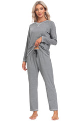 YIRUIYA Women's lightweight casual pajama set with pockets