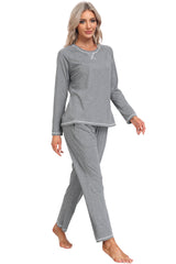 YIRUIYA Women's lightweight casual pajama set with pockets