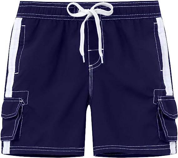 Big Boys' Quick Dry Beach Board Shorts - morefiz