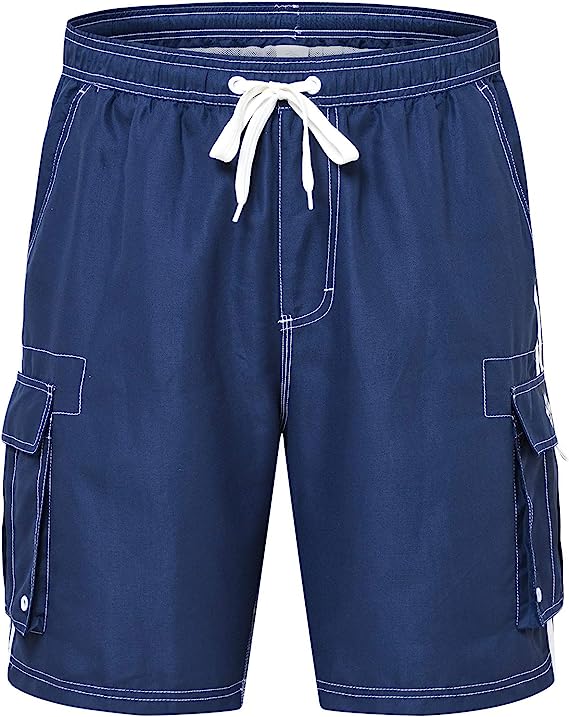 Big Boys' Quick Dry Beach Board Shorts - morefiz