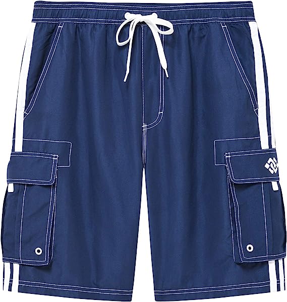 Big Boys' Quick Dry Beach Board Shorts - morefiz