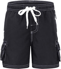 Big Boys' Quick Dry Beach Board Shorts - morefiz