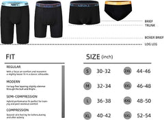 Boxer Briefs Men Pack Long Leg +Big Size Underpants - morefiz