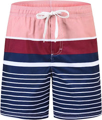 Boys' Printed Swim Trunks Beach Board Shorts - morefiz