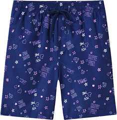 Boys' Printed Swim Trunks Beach Board Shorts - morefiz