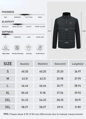 Lightweight Puffer Jacket Windproof Warm Outwear for Travel Outdoor Hiking - morefiz