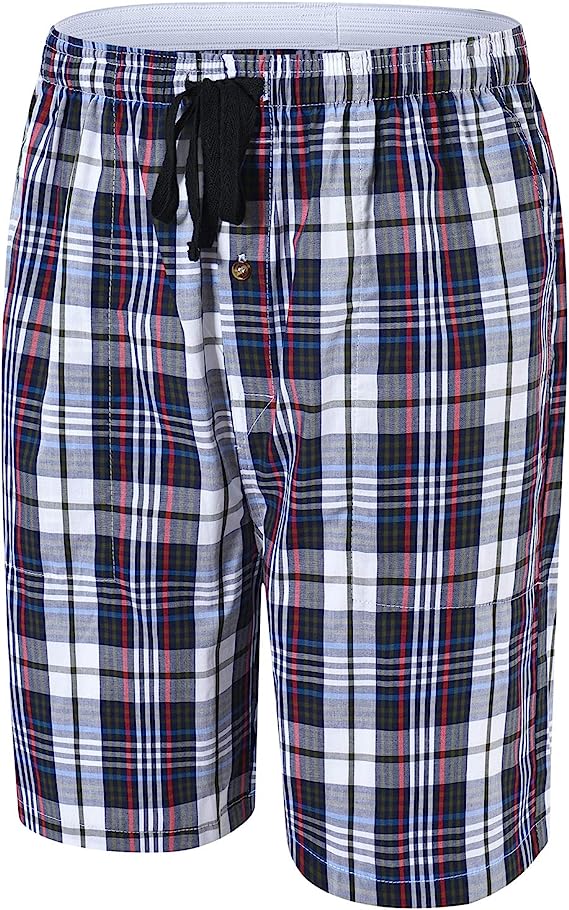 Men's 3-Pack Woven Pajama Shorts - morefiz