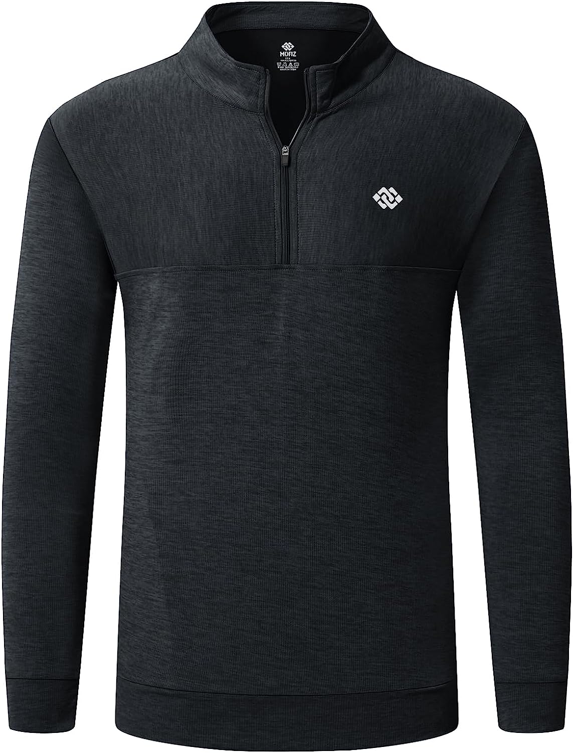 Men's Half Zip Long Sleeve Running Shirt UPF 50 - morefiz