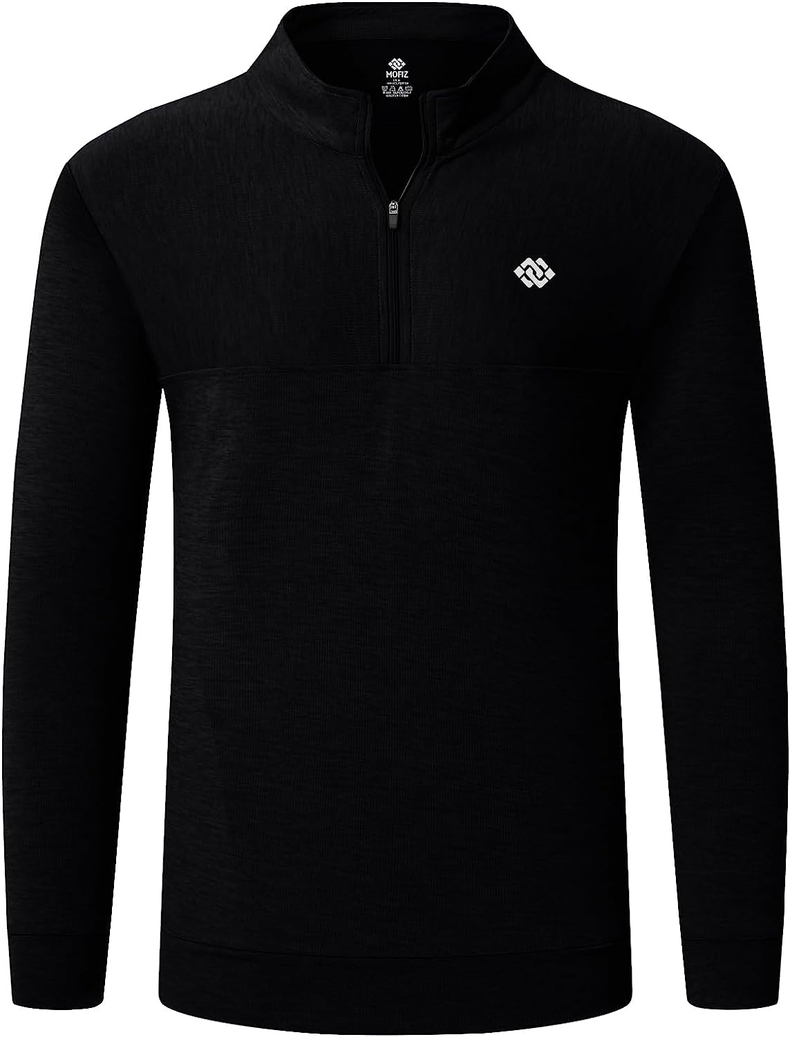 Men's Half Zip Long Sleeve Running Shirt UPF 50 - morefiz