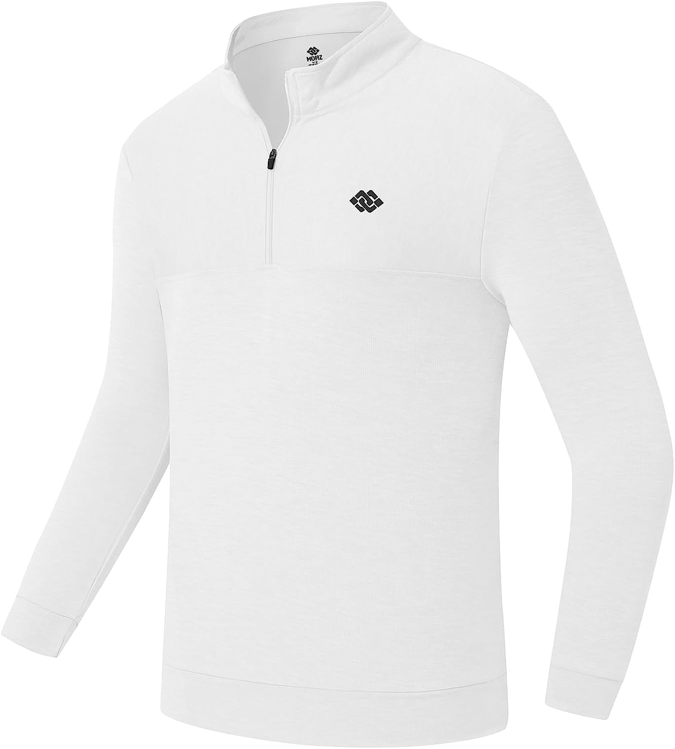 Men's Half Zip Long Sleeve Running Shirt UPF 50 - morefiz