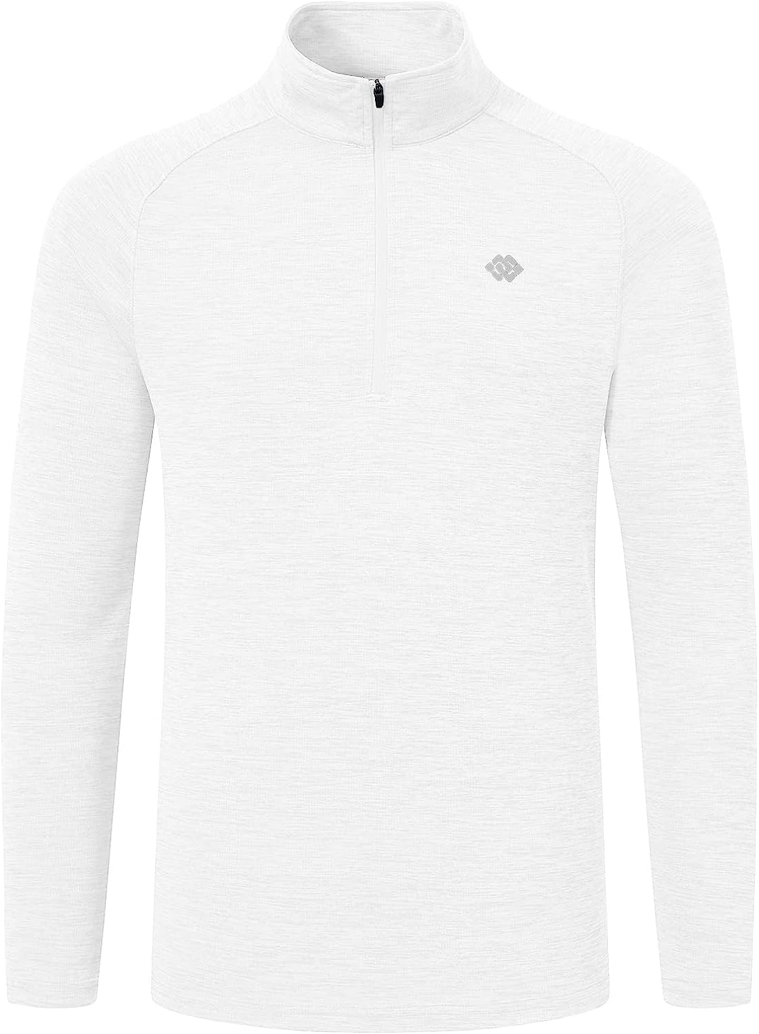 Men's Half Zip Running Pullover Long Sleeve + Sun Protection Hiking Fishing Sports Top - morefiz