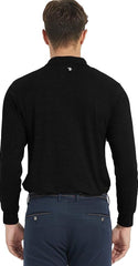 Men's Long Sleeve Golf Polo Shirt Quick Dry Sport Shirt + Collared Athletic T-Shirt - morefiz