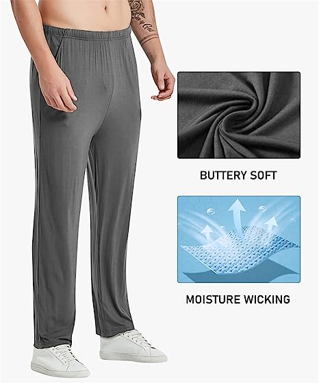 Mens Modal Pajama Pants - morefiz