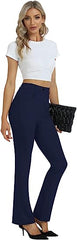 Women Slacks Pants Business Casual Yoga Dress Pants - morefiz