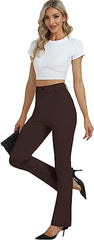 Women Slacks Pants Business Casual Yoga Dress Pants - morefiz