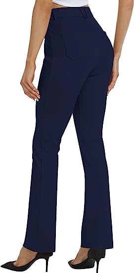 Women Slacks Pants Business Casual Yoga Dress Pants - morefiz