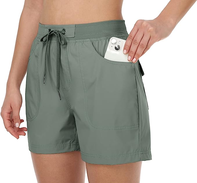 Women's 4 pocket cool quick drying comfy shorts - morefiz