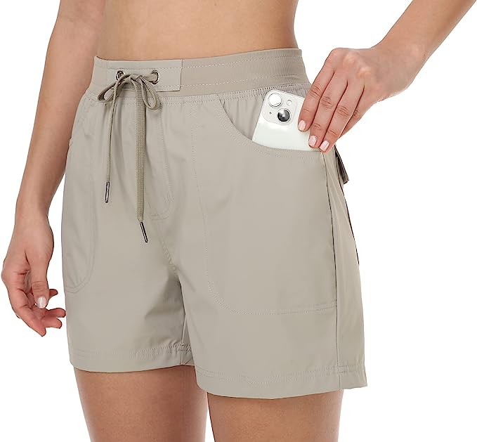 Women's 4 pocket cool quick drying comfy shorts - morefiz