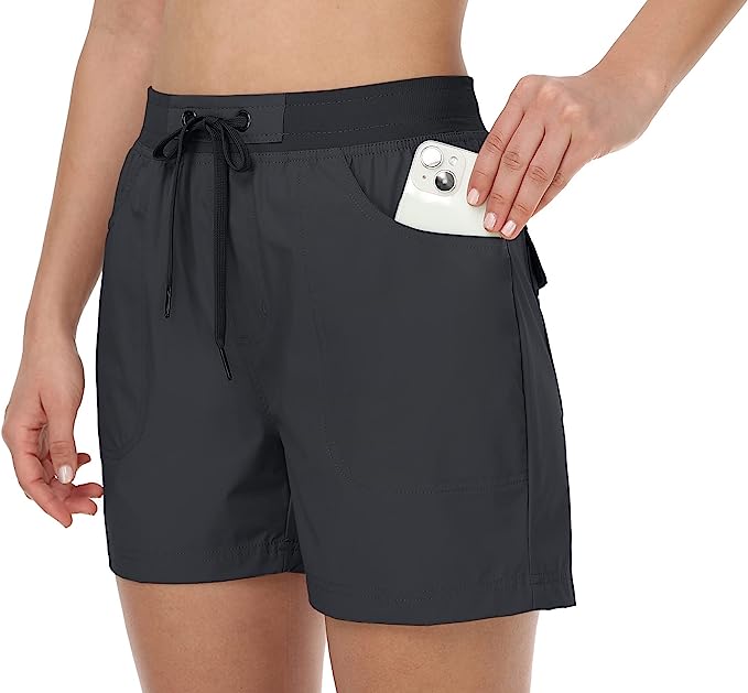 Women's 4 pocket cool quick drying comfy shorts - morefiz