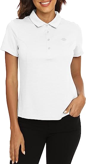 Women's Golf Polo Shirts Short Sleeve Tennis Shirts Athletic Tops - morefiz