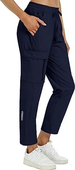 Women's quick-drying waterproof outdoor sports cargo pants - morefiz