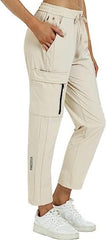 Women's quick-drying waterproof outdoor sports cargo pants - morefiz