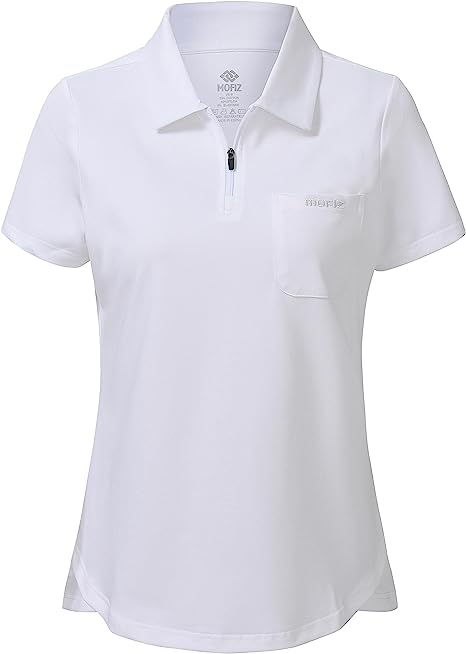 Women's Short-Sleeve Polo Golf Quick Dry Athletic Shirts - morefiz